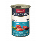 Gran Carno Original Adult Beef, Salmon and Spinach - консервирана храна за израстнали кучета със сьомга и спанак